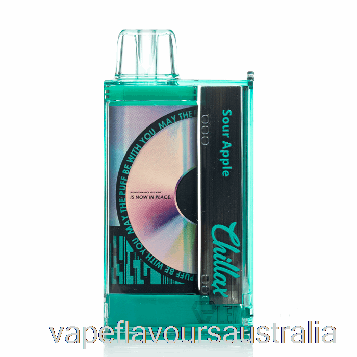 Vape Nicotine Australia Chillax 15000 Disposable Sour Apple